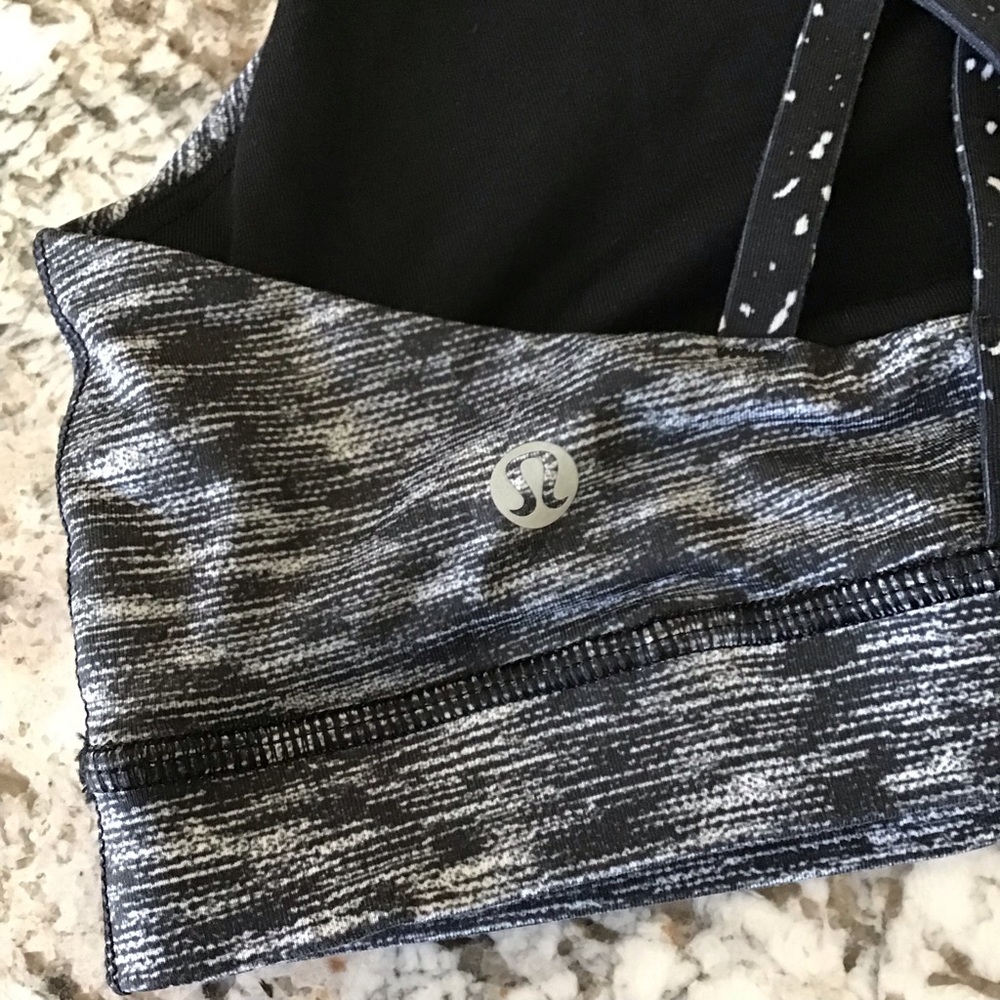 Lululemon Energy Bra Dramatic Static Crystalline 8 - image 5